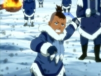 Even as a child, Sokka had the drive to defend his people.