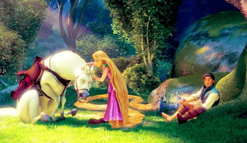  The horse in Rapunzel - L'intreccio della torre had me LMAO.