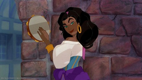 6. Esmeralda (I know she's not technically a Disney princess, but you said it can be anything Disney 