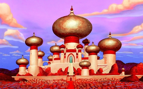 7 ~ Jasmine's palace (and close second is Eric's castle)