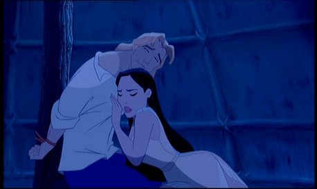  15. Hmmm... Probably when Pocahontas visits John Smith in the tent (with অথবা without "If I Never Knew