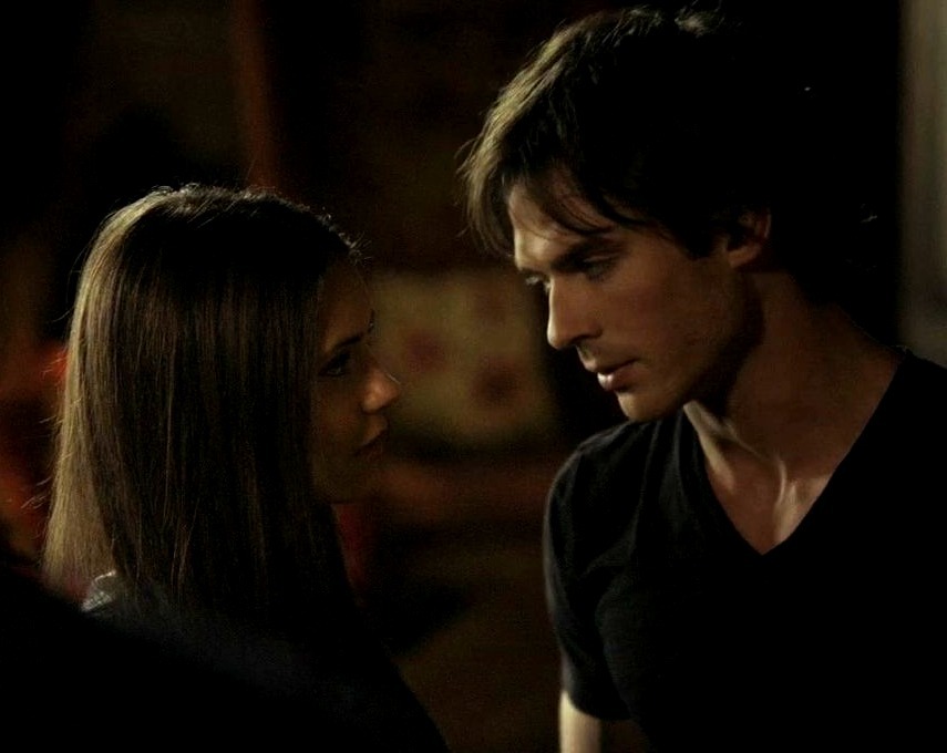 Damon & Elena. 