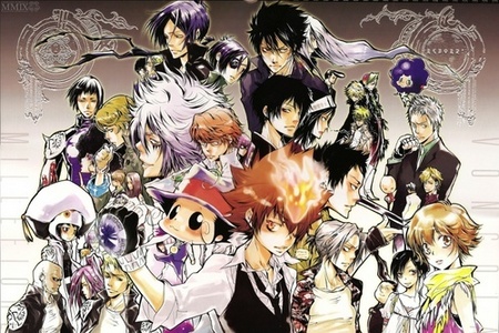  9. I've only watched a couple of episodes, but it's funny. Katekyo Hitman Reborn!