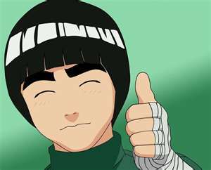  I Любовь Lee :) I was SO SAD when he couldn't be a shinobi anymore!!! His life's dream... all that work
