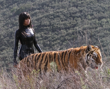 Kat and tiger...<3