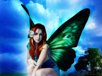  Claire when she was a fairy