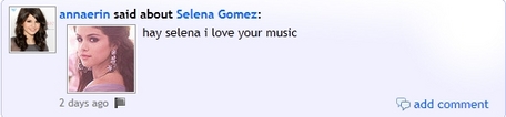  If wewe are selena, than why did wewe write this on ukuta of her spot: ''hay selena i upendo your music''.