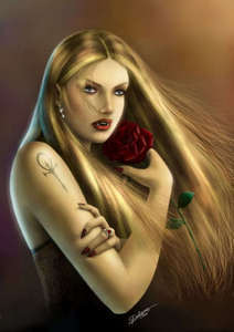  name: Erin Vampire age: 19 gender: Female hair color: Blonde eye color: Forest Green perso