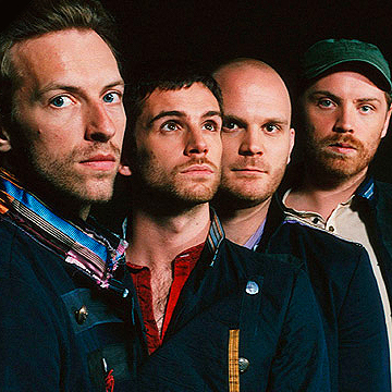  hari 1: A foto of your kegemaran band. Coldplay ♥ .