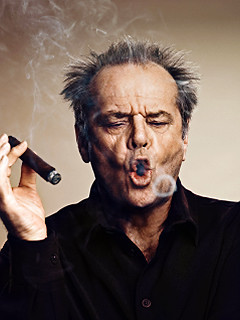  hari 4: A foto of your kegemaran male actor. Jack Nicholson ♥ .