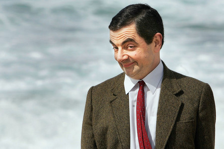  hari 10: A foto of your kegemaran comedian. Rowan Atkinson.