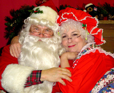 number 44.Mrs. Claus (with the MR.!) number 45  A castle
