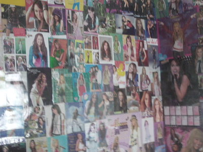 I VOTE SMILEYMILEY216 THIS IS A PIC OF HER ROOM VOTE HER MAJURE MILEY FAN AND MY BFFL