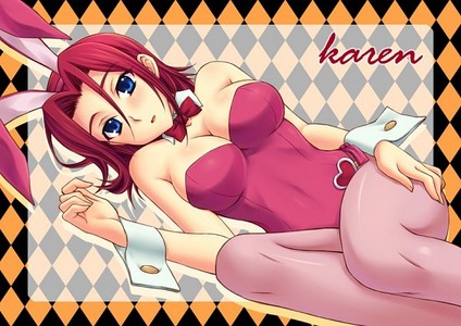 In that picture he is hot! <3 

Kallen? (I know the pic says Karen that is her non English dub name)