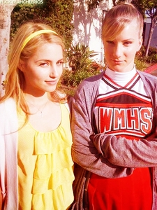 Day 18: Dianna Agron and Heather Morris