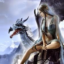  Human (the girl in this picture not the dragon :) )