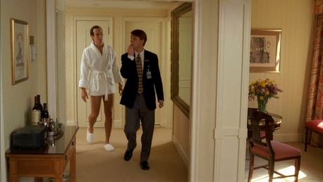  Also, Will Arnett has no shame. And half a robe. XD *spams with 30 rock caps*