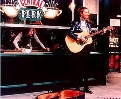 Here you go! This was when Phoebe wasn't allowed to play at Central Perk! Hope it's alright!

Next: M