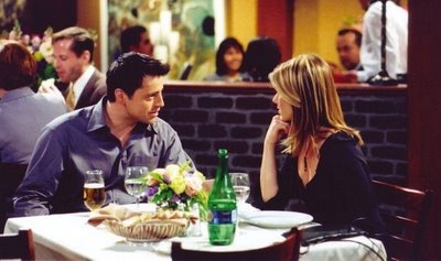 Here's one! They're not together, but Joey likes her!

Next: A pic from your favourite episode
