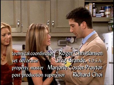  Ross: Well yeah, I think we should get married. Rachel: What, because that’s your answer to everyth