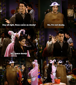 Monica: Oh really? Okay? Well what would you say if I told you that, y’know, Ross or Chandler could