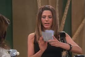 Rachel: Oh, it's a gift certificate to this new SPA in SOHO.
Monica: Oh, you can't show Phoebe this! 