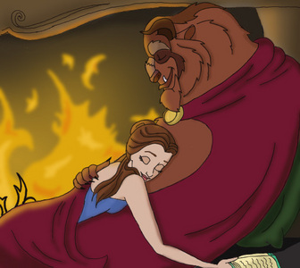  This work? Find Rogue and Beast (X-Men) as Belle and Beast.