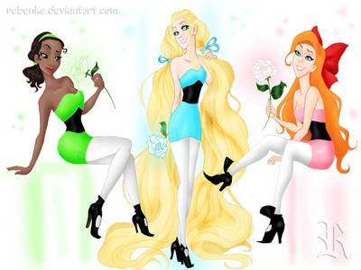 Here you go! Now find a picture of Jasmine, Cinderella, and Ariel as spies! 