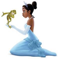 Here's Tiana!
Now find a pic of the Beast, Gaston, Lumiere, Cogsworth and Mrs Potts as Lion King cha