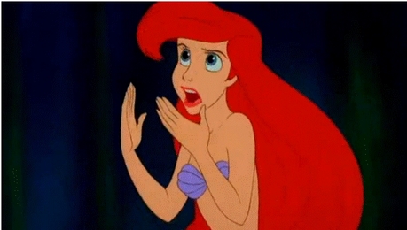 Here you go!  Ariel complaining to her father. Now find any princess Tim Burton style. 