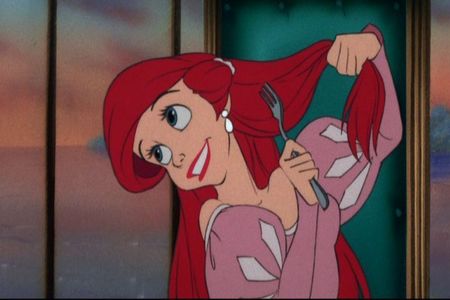 Haha I love how awkward Ariel looks... now find your favorite animal sidekick. (not necessarily the s