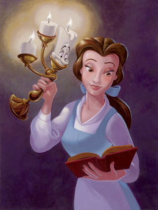 For example, I tink Belle looks v. unattractive here