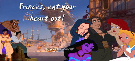 is this it? Took me awhile to fine! LOL 
Now fine Prince Naveen with Babette *as a human* 