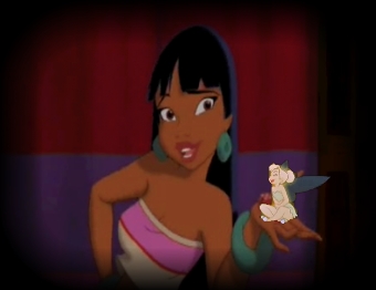 Love the photo of tarzan and Jane!!!
Here you go! Now fine a screen cap of the King *Cinderella* hav
