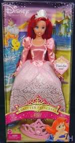  does thus count? its a ariel Barbie WEARING A TIARA! find belle wearing modern clothes