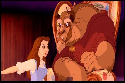 I wanted to use the one from their first argument (where Belle is in her room and the Beast is outsid
