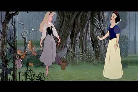 How this one?
Now fine Belle and Beast designed as a bushes at Disney Land or world. 