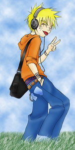 I think this is a cool picture of Naruto!x)