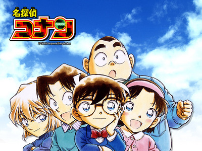 I like this picture of the Junior Detective League from Case Closed/Detective Conan!^^