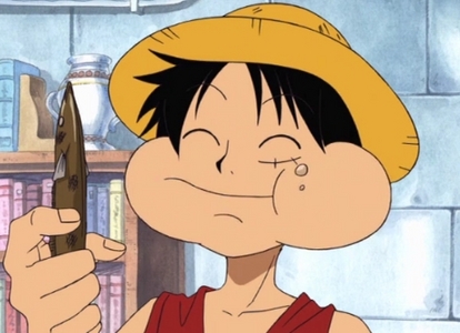Once again I love it when I see Luffy eating X3..I don't know why..maybe it's because when he's eatin