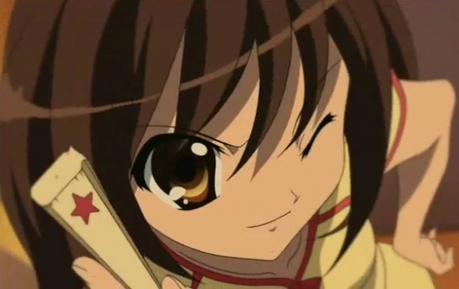 I love this picture of Haruhi-chan!x3