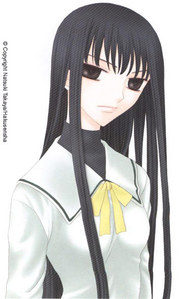 R- Err, Rin Sohma (she didn't appear in the anime, but she was in the manga)