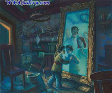  Hope this is okay....I liked how in the book Harry saw madami than just his mom and dad in the mirror..