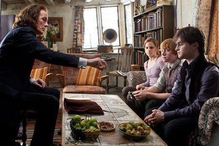  Hope this is okay....Find a picture of Slughorn teaching.