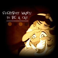  My new one! Everybody wants to be a cat! =^.^=