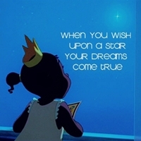  This is a quote from a Pinocchio song that Jiminy Cricket sang, hope it's okay..