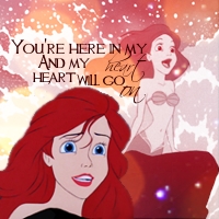  Mine^^ "You're here in my heart,and my tim, trái tim will go on" ~ Titanic