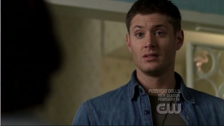  He is, ain't he? And of course, his biggest concern would be not having breakfast... ***Dean's fac