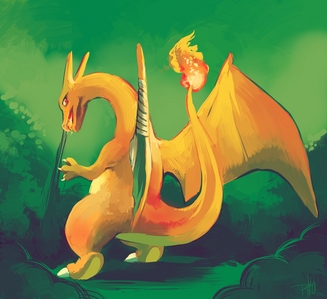 Hmm... I think I like Charizard a little more, even though it's a bit overrated.