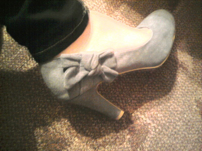  And the heels!